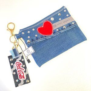 Mask Holder Wallet Coins Credit Cards Key Chain